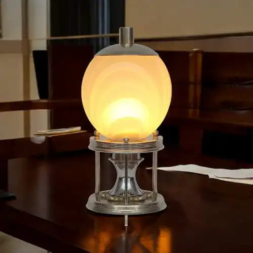 Jugendstil Miniatur Tischleuchte "PETITE LUMIÈRE" Kleinleuchte Unikat Tischlampe