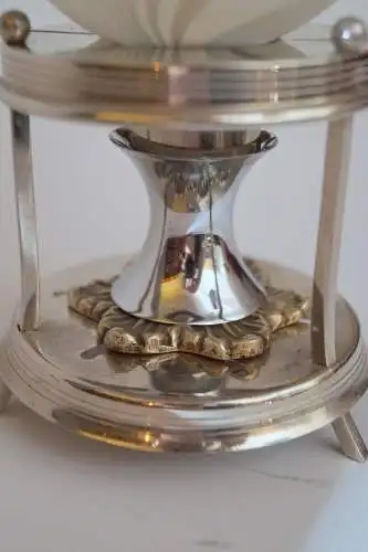 Jugendstil Miniatur Tischleuchte "PETITE LUMIÈRE" Kleinleuchte Unikat Tischlampe