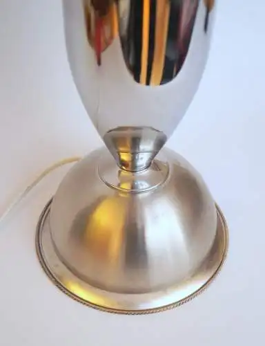 Design Bauhaus Art Deco Tischleuchte "JETTE" Unikat Tischlampe Schreibtischlampe