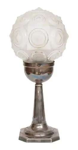 Art Deco Lampe Tischleuchte "ROUND DICE" Tischlampe 1930 Leuchte