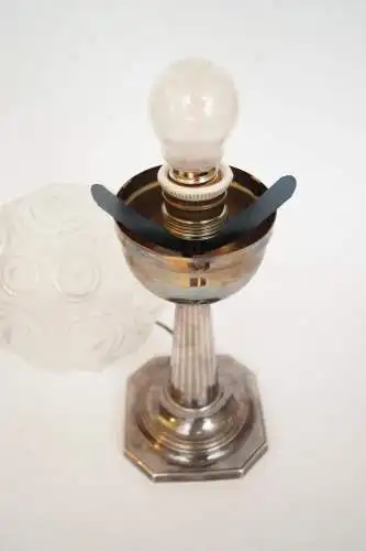 Art Deco Lampe Tischleuchte "ROUND DICE" Tischlampe 1930 Leuchte