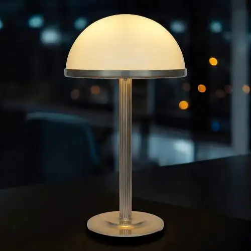 Bauhaus Adolf Loos Tischlampe Villa Steiner LST2 Wiener Werkstätte Woka Neuauflg
