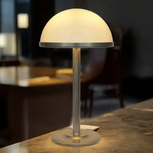 Bauhaus Adolf Loos Tischlampe Villa Steiner LST2 Wiener Werkstätte Woka Neuauflg