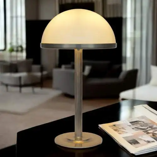 Bauhaus Adolf Loos Tischlampe Villa Steiner LST2 Wiener Werkstätte Woka Neuauflg