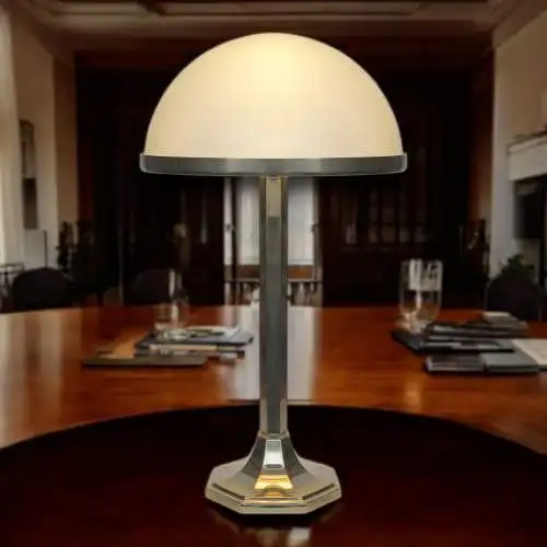 Bauhaus Adolf Loos Tischlampe Villa Spitzer "HSP7" Wiener Werkstätte Woka