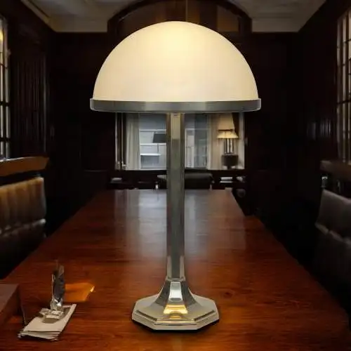 Bauhaus Adolf Loos Tischlampe Villa Spitzer "HSP7" Wiener Werkstätte Woka