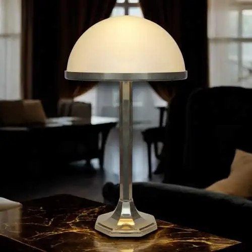 Bauhaus Adolf Loos Tischlampe Villa Spitzer "HSP7" Wiener Werkstätte Woka