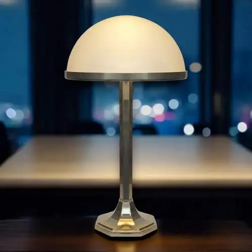 Bauhaus Adolf Loos Tischlampe Villa Spitzer "HSP7" Wiener Werkstätte Woka