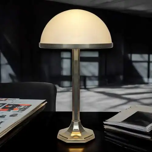 Bauhaus Adolf Loos Tischlampe Villa Spitzer "HSP7" Wiener Werkstätte Woka