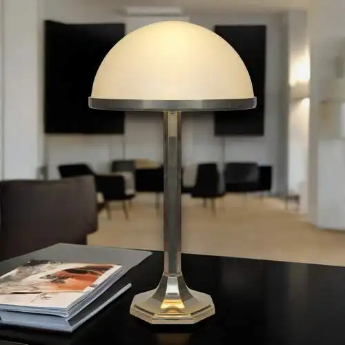 Bauhaus Adolf Loos Tischlampe Villa Spitzer "HSP7" Wiener Werkstätte Woka
