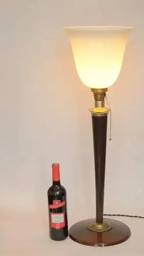 Original Art Déco Mazda Tischleuchte Tischlampe 30er-50er 80 cm hoch