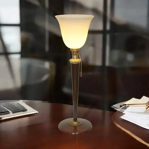 Original Art Déco Mazda Tischleuchte Tischlampe 30er-50er 80 cm hoch