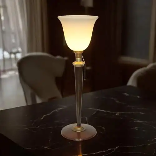 Original Art Déco Mazda Tischleuchte Tischlampe 30er-50er 80 cm hoch