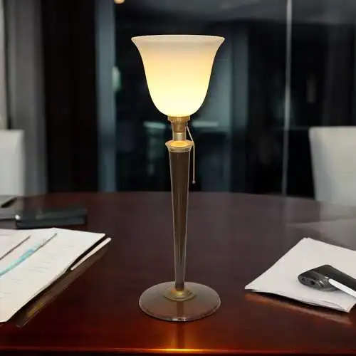 Original Art Déco Mazda Tischleuchte Tischlampe 30er-50er 80 cm hoch