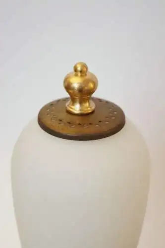 Art Deco Unikat Leuchte Messinglampe "GARATH" Tischleuchte Einzelstück