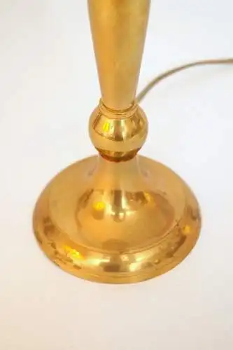 Art Deco Unikat Leuchte Messinglampe "GARATH" Tischleuchte Einzelstück