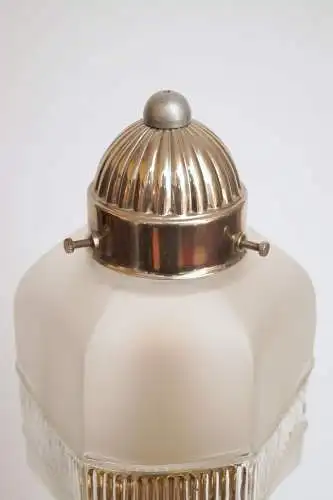 Unikat Art Déco Tischleuchte "L'OPÉRA" Messinglampe Tischlampe Einzelstück
