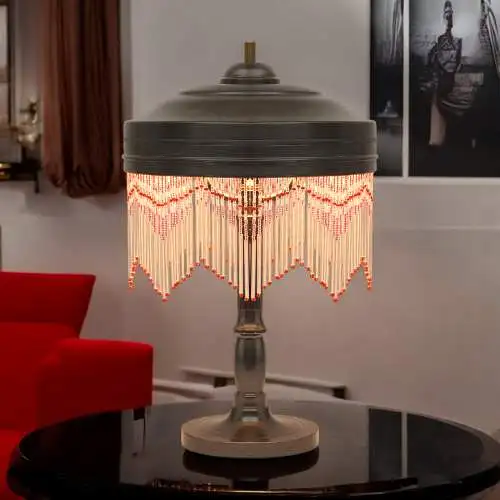 Original Art Déco Schreibtischleuchte "GÖRLITZ" 1920er Tischlampe Schreibtisch