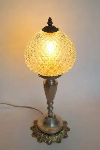 Art Deco Lampe Tischlampe "KING ARTHUR" Messinglampe Berlin Unikat Leuchte