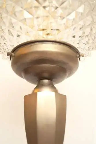 Art Deco Lampe Tischlampe "KING ARTHUR" Messinglampe Berlin Unikat Leuchte