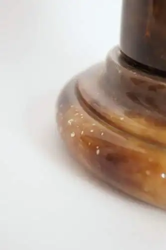 Jugendstil Lampe Tischleuchte Petroleumlampe Onyx Marmor schwer 90 cm Leuchte