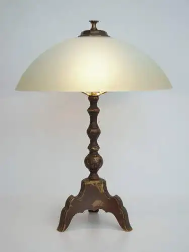 Unikat Art Déco Schreibtischlampe Messinglampe Berliner Tischleuchte
