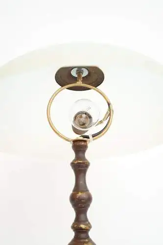 Unikat Art Déco Schreibtischlampe Messinglampe Berliner Tischleuchte