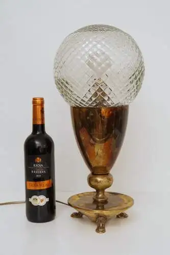 Unikat wunderschöne Jugendstil Tischleuchte Tischlampe 