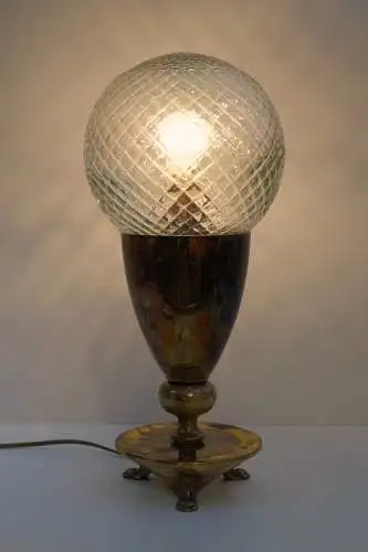 Unikat wunderschöne Jugendstil Tischleuchte Tischlampe 
