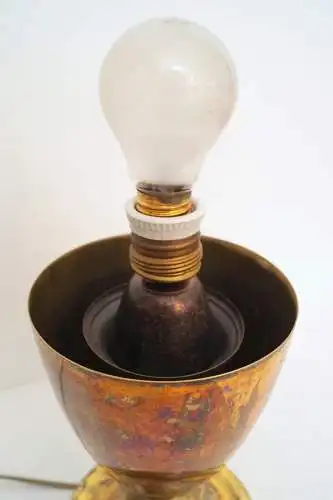 Unikat wunderschöne Jugendstil Tischleuchte Tischlampe 