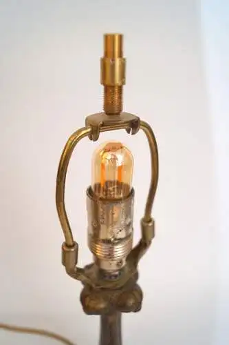 ART DECO Schreibtischleuchte "AUTUMN" Messinglampe Berlin Unikat