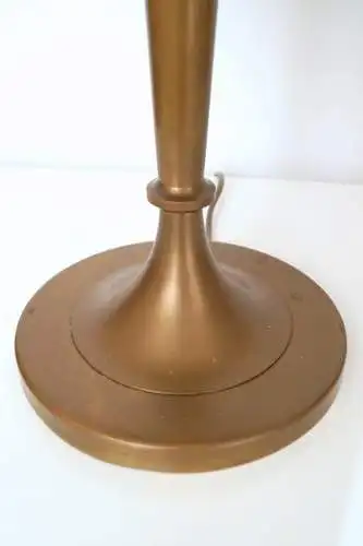 Jugendstil Tischleuchte Messinglampe Tiffany Unikat