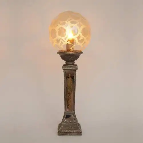 Art Deco Tischleuchte "REFLECTION" Unikat Tischlampe