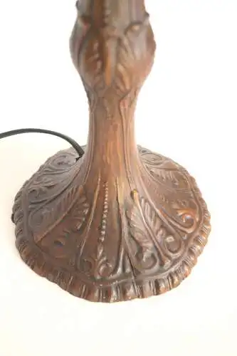 Art Deco Tischlampe Einzelstück Tischlampe Opalglas Design