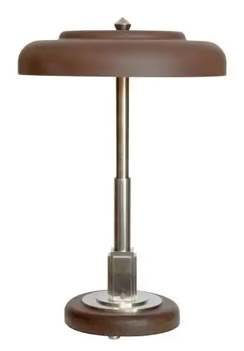 Design Lampe Schreibtischleuchte "PARK AVENUE" 70er Jahre Tischlampe Déco