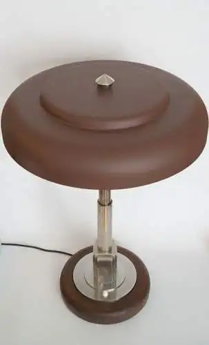 Design Lampe Schreibtischleuchte "PARK AVENUE" 70er Jahre Tischlampe Déco