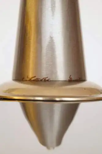 Design Lampe Tischleuchte "KOPERNIKUS" Chrom Tischleuchte Messing Sammlerstück