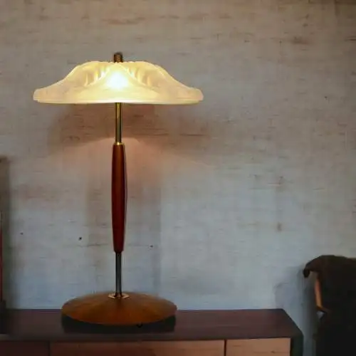 Mid-Century Modern Lampe Tischleuchte "MARITIM" Vintage Tischlampe
