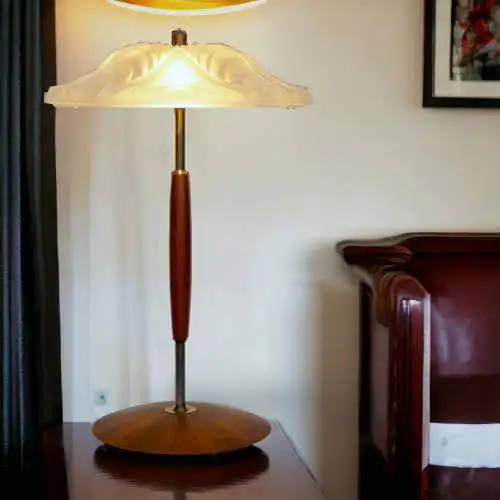 Mid-Century Modern Lampe Tischleuchte "MARITIM" Vintage Tischlampe