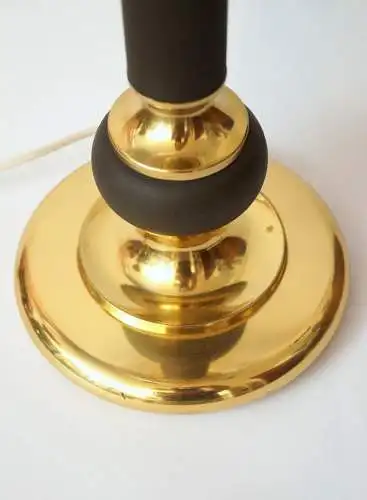 Vintage 70er Eighties 80er Tischlampe Topzustand Messinglampe 