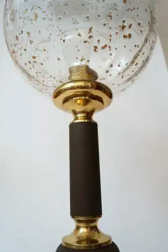 Vintage 70er Eighties 80er Tischlampe Topzustand Messinglampe 