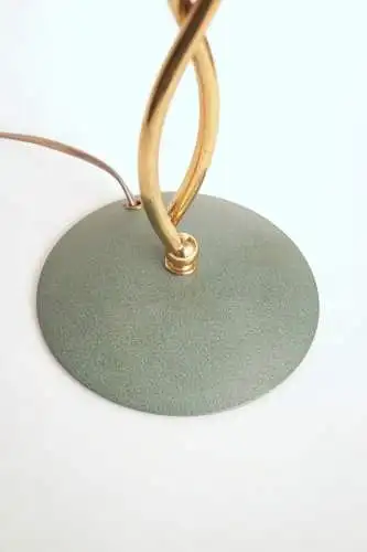 Art Déco Design Tischfluter "ADLON" Tischlampe Einzelstück Schreibtisch Messing
