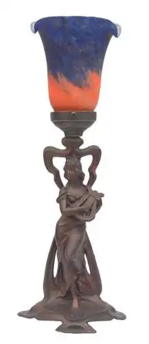 Wunderschöne Art Deco Tischleuchte "DÈCO GRACE" Unikat Tischlampe