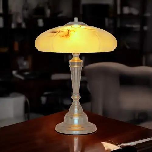 Art Deco Tischleuchte "ST. PETERSBURG" Unikat Schreibtischlampe Einzelstück