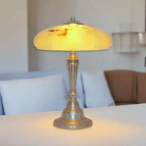 Art Deco Tischleuchte "ST. PETERSBURG" Unikat Schreibtischlampe Einzelstück