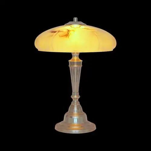 Art Deco Tischleuchte "ST. PETERSBURG" Unikat Schreibtischlampe Einzelstück