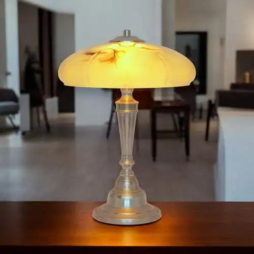 Art Deco Tischleuchte "ST. PETERSBURG" Unikat Schreibtischlampe Einzelstück