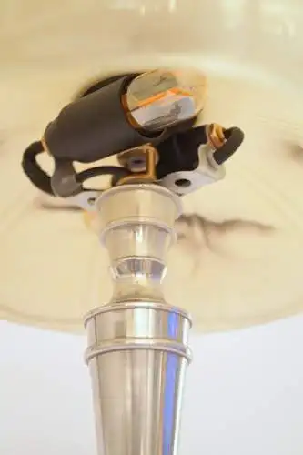 Art Deco Tischleuchte "ST. PETERSBURG" Unikat Schreibtischlampe Einzelstück