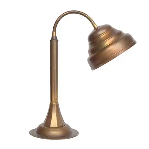 Unikat Art Deco Design Arbeitsleuchte "WORKSPACE" Messinglampe Schreibtisch rare