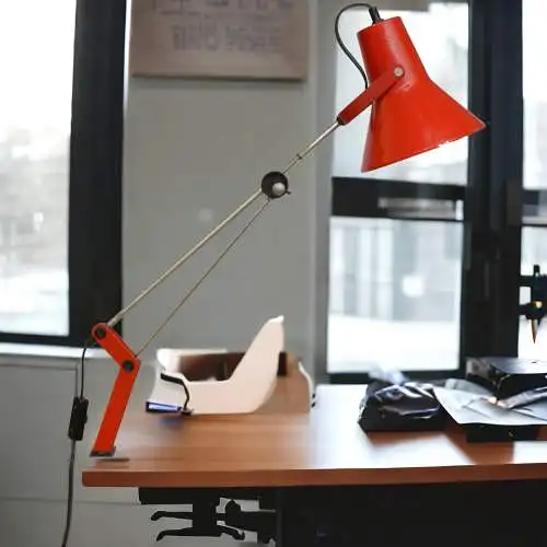 Original IKEA Modell 1063 80er Jahre Arbeitsleuchte Schreibtisch Klemmleuchte